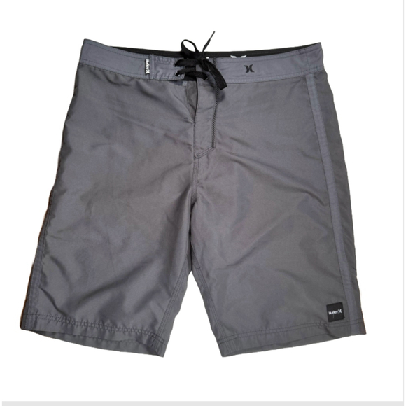 Men's Hurley Board Shorts Size 33 Gray - Picture 1 of 4